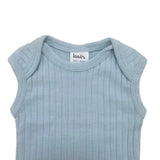 Baby Essentials Sleeveless Blue Bodysuit