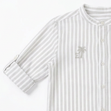 Kids Boys Roll Up Sleeve Shirt