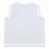 Baby White Jabla with Shorts (2pcs Set)