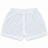 Baby White Jabla with Shorts (2pcs Set)