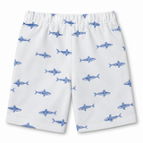 Baby Boys Off White Half Sleeve T-Shirt With Shorts (2Pcs Co-Ord Set)