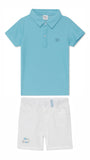 Baby Boys White Shorts