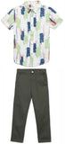 Kid Boys Olive Full Pant