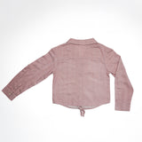 Kid Girls Knotted Cropped Top