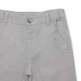 Baby Boys Solid Grey Pant