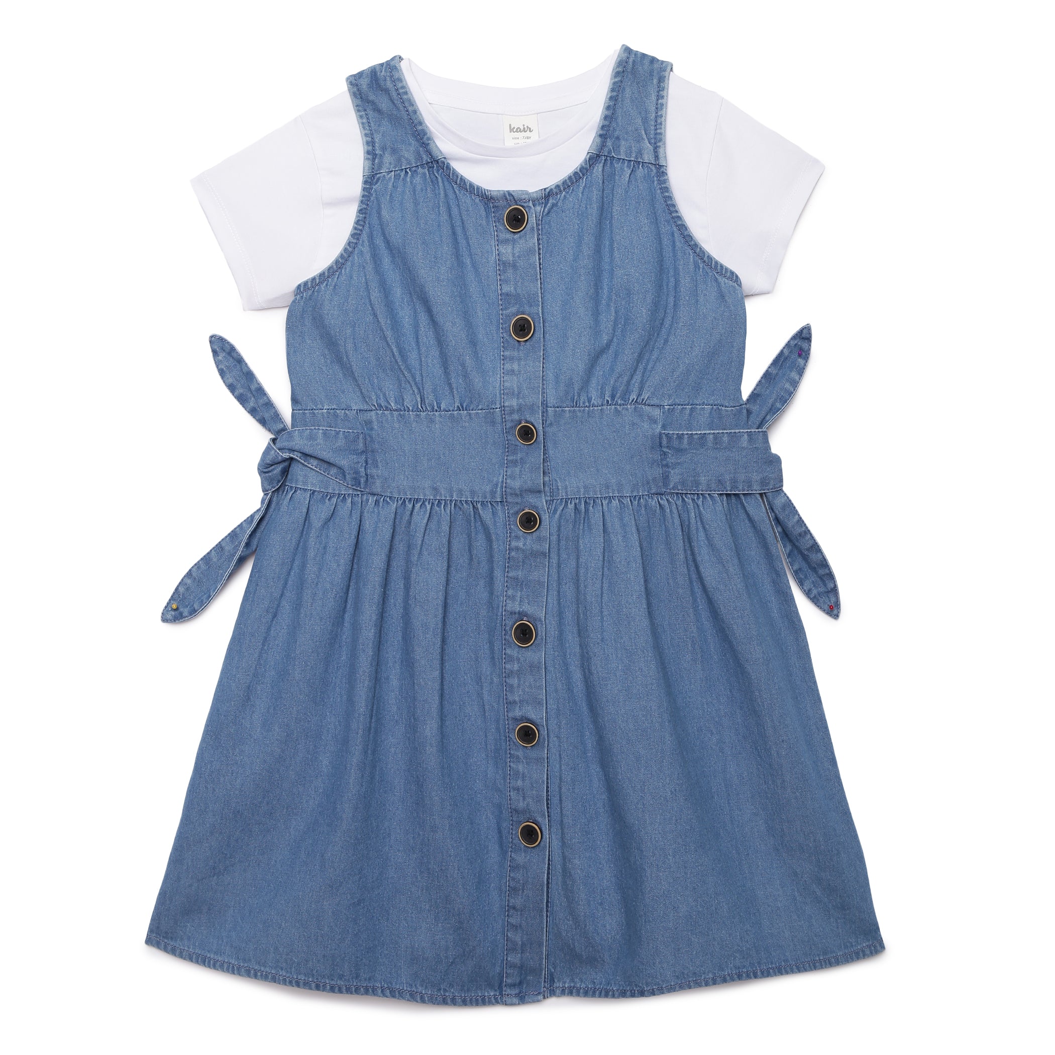 2Pcs Kids Baby Girls Outfits Short Sleeve T-shirt Tops + Denim Jeans Pants  Set | eBay