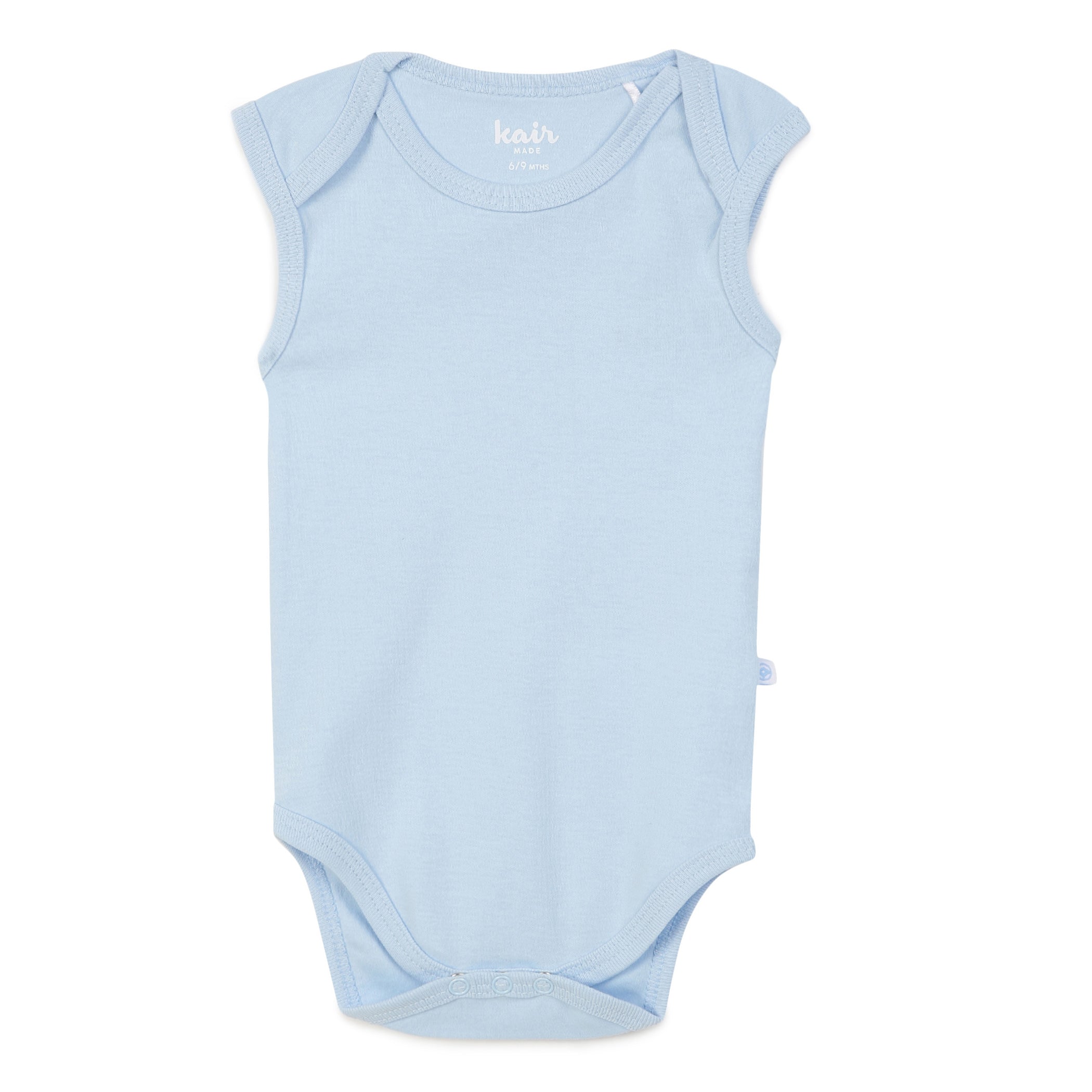 Babies Solid Sleeveless Bodysuit