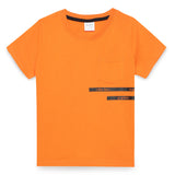 Baby Boys Graphic Orange T-Shirt