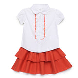 Baby Girls Polka Printed Skirt