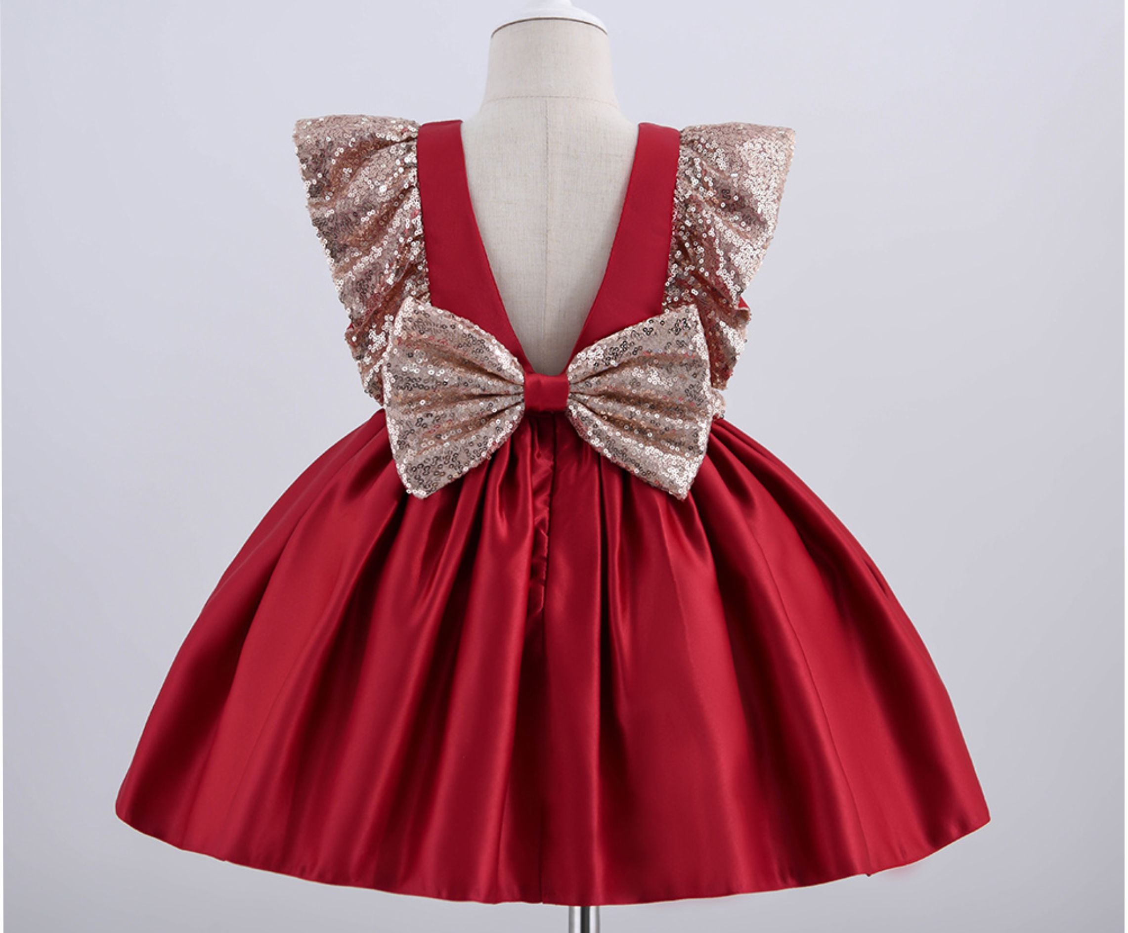 Girl Clothing (Polka dot Baby Dress)