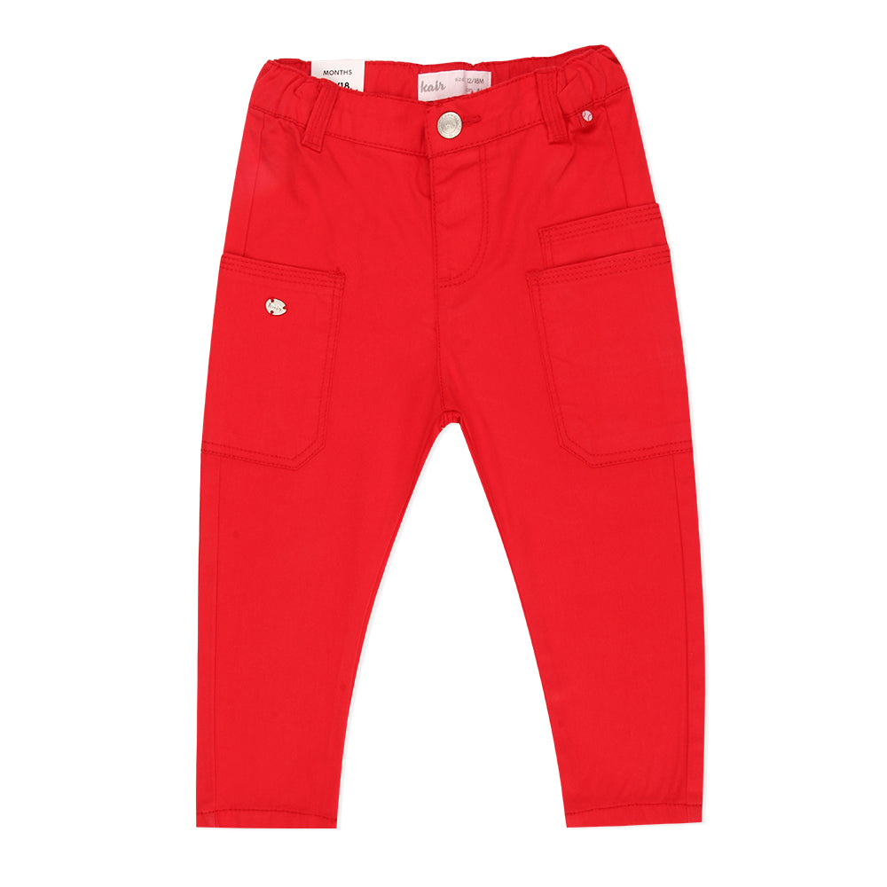 Slim Fit Double Pocket Daily Wear Plain Cotton Cargo Pant For Kids Age  Group 6 To 12 at Best Price in Delhi  Monto Garments