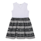 Baby Girls Dress With Head Band(2pc Set)