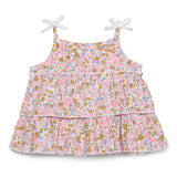 Baby Girls Decorative Top With Shorts 2pcs Set