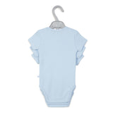 Babies Pack of 3 Sizes Solid Bodysuits
