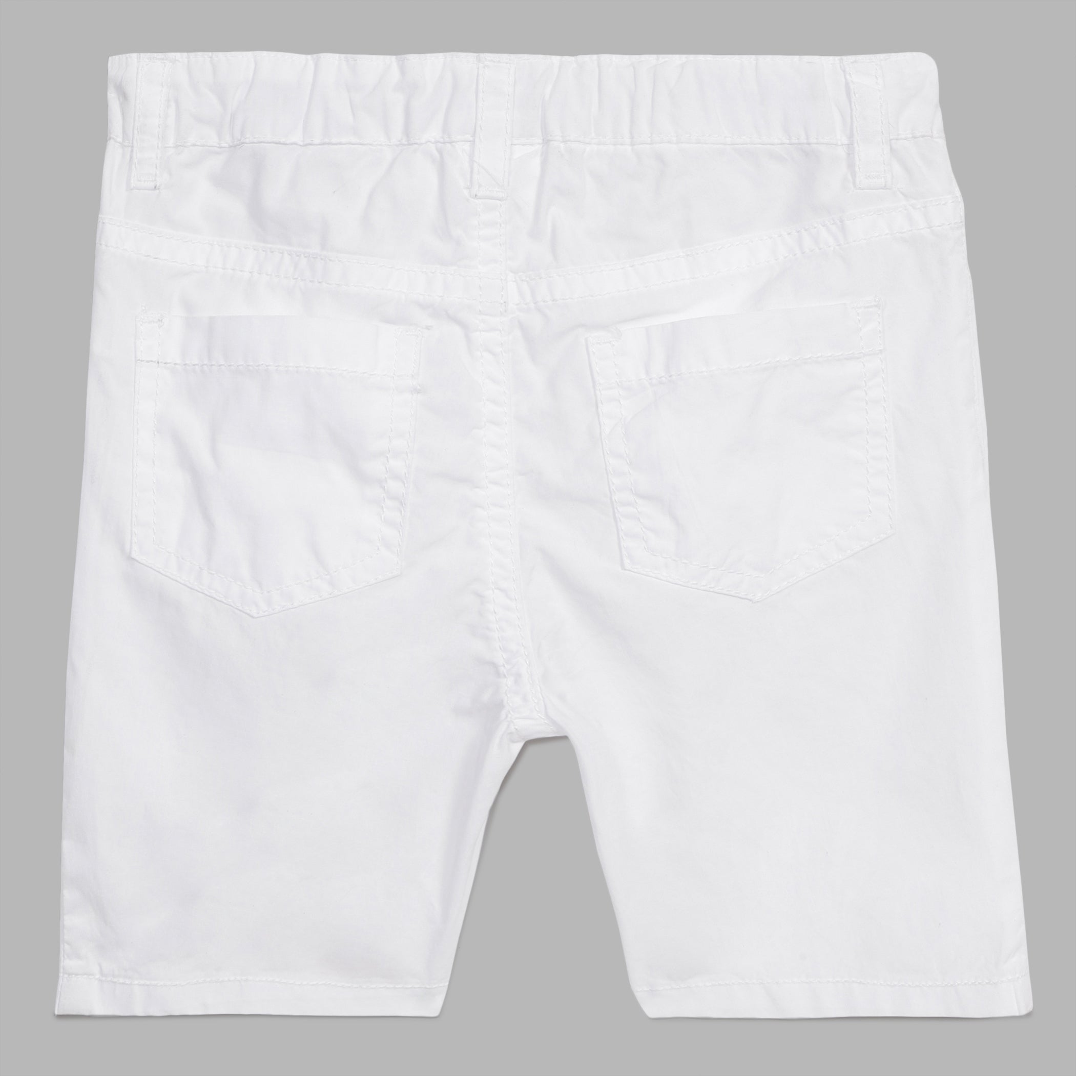 Baby Boys White Shorts