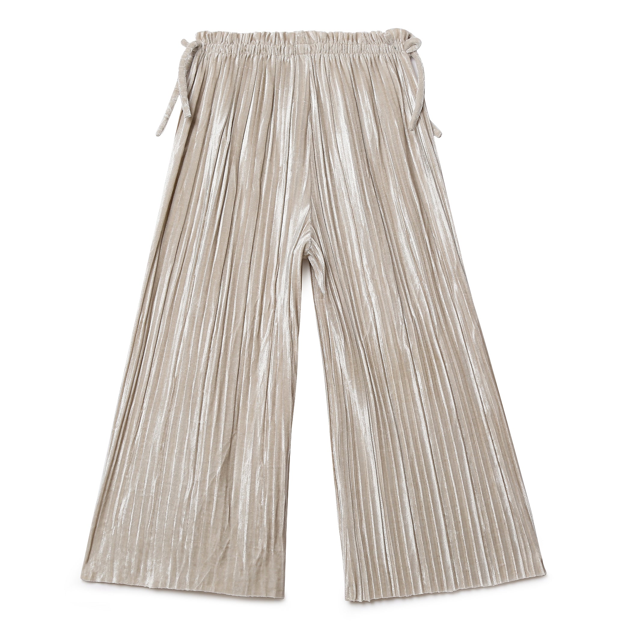 Amazon.com: gorforparis Girls Wide Leg Pants High Waist Tie Knot Elastic  Loose Soft Paper Bag Palazzo Trousers with Buttons Khaki: Clothing, Shoes &  Jewelry