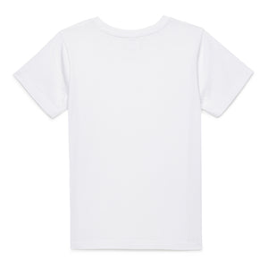 Kid Boys Solid White T-Shirt