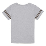 Kid Boys Graphic Grey Melange T-Shirt
