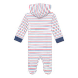 Baby Essentials Boys Hooded Full Sleeve Sleepsuit
