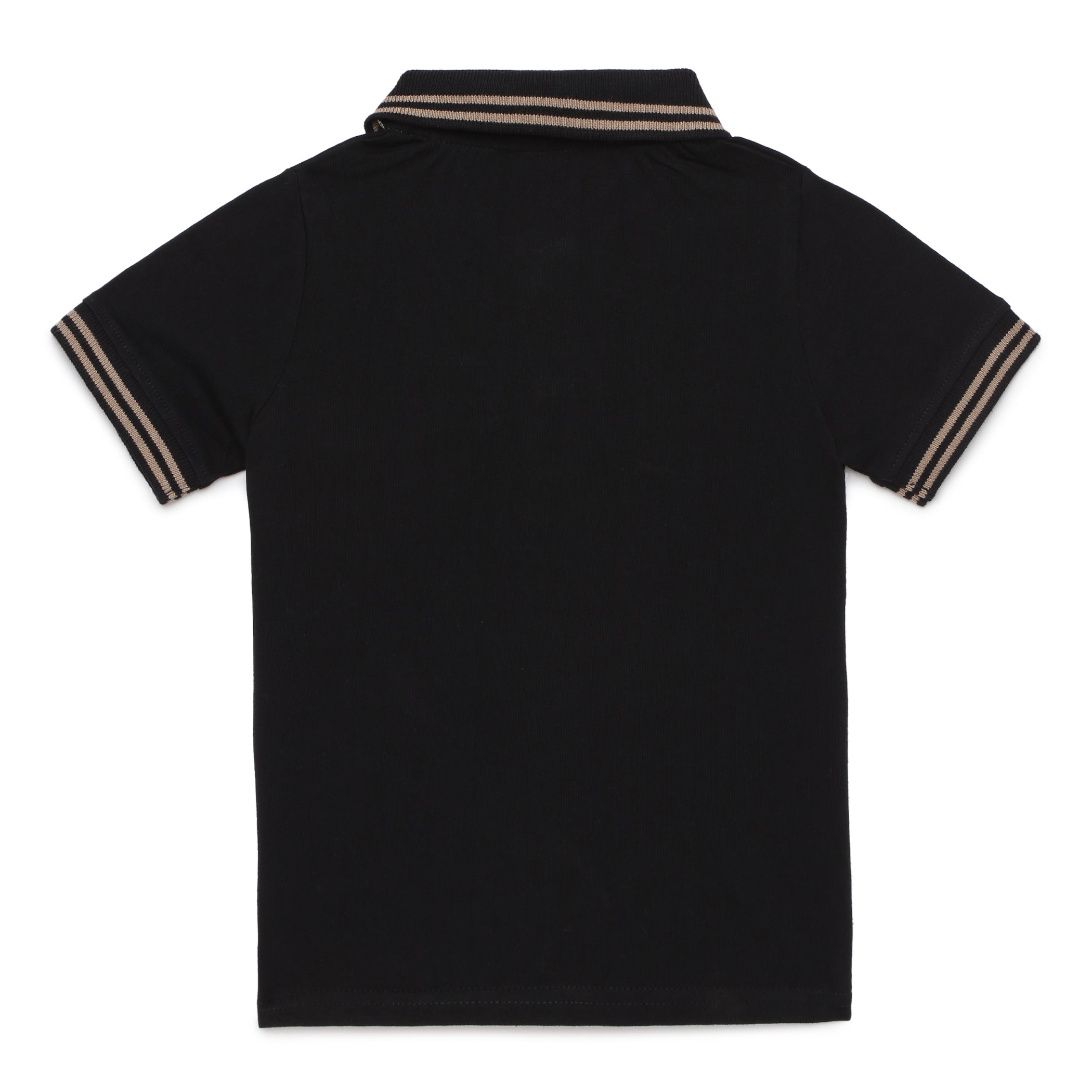 Baby Boys Black Polo T-Shirt