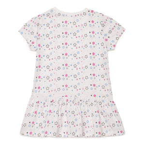 Baby Girls Tiny Star Printed Dress