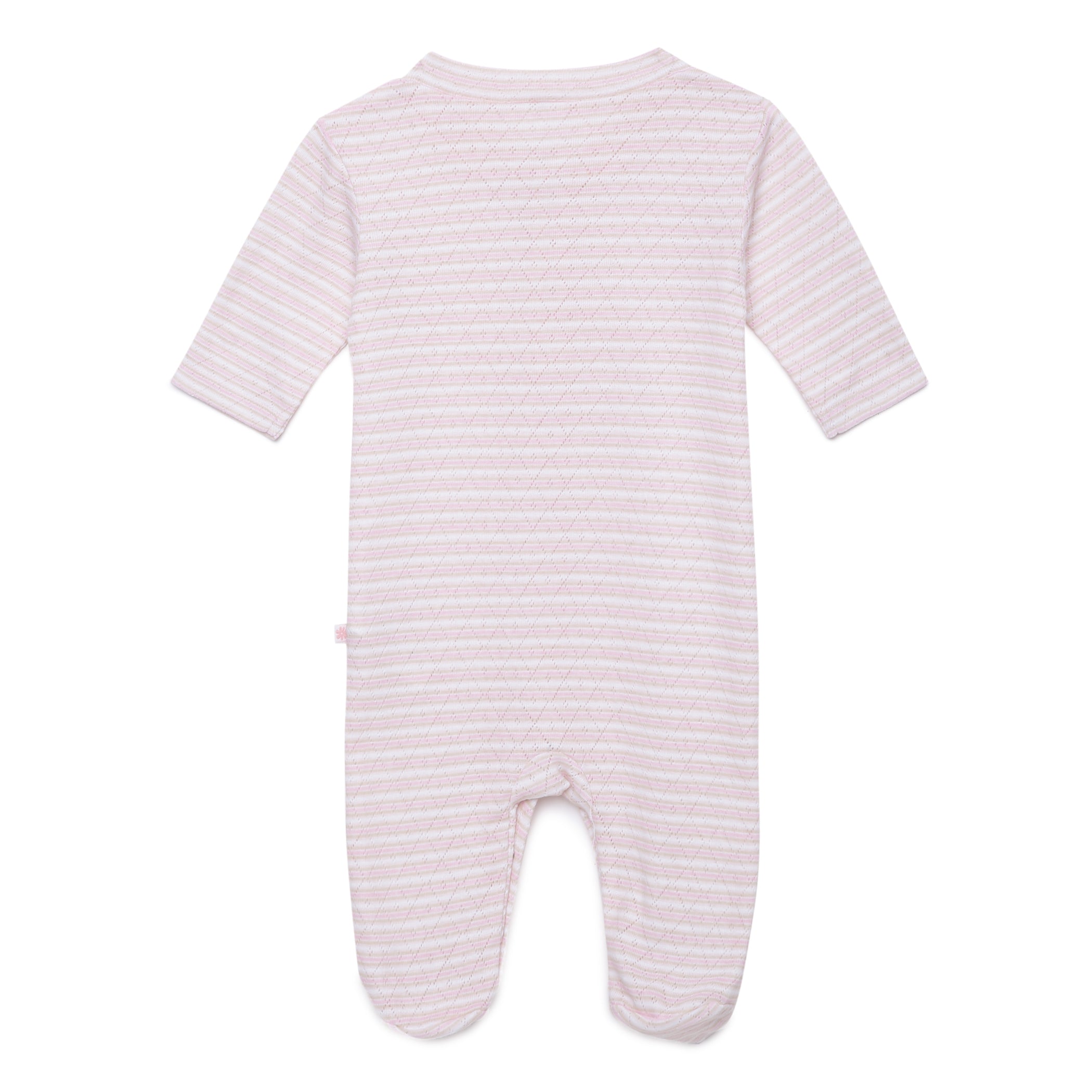 Babies Classic Striped Full Sleeve Sleepsuit