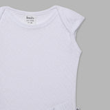 Babies White Sleeveless Bodysuit