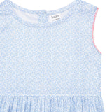 Baby Girls Sleeveless Printed Dress