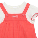 Baby Girls Dress With Inner Top 2pcs Set