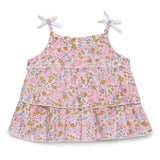 Baby Girls Decorative Top With Shorts 2pcs Set