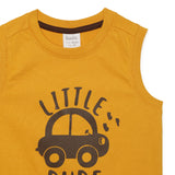 Baby Boys Graphic Sleeveless T-Shirt