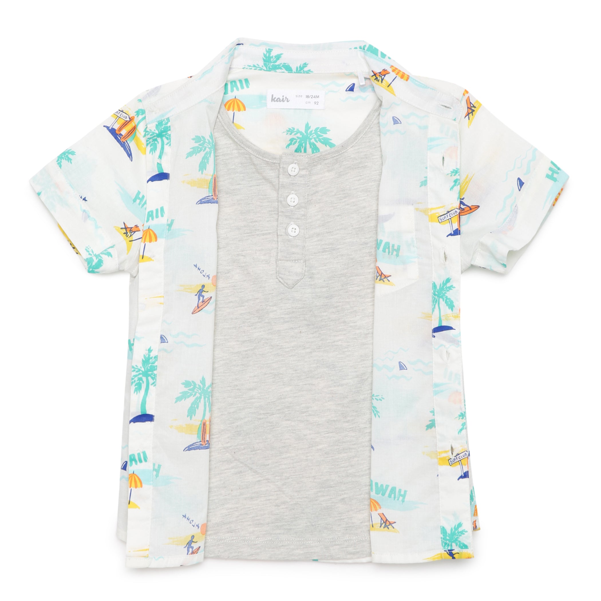 Baby Boys Beach Resort Shirt