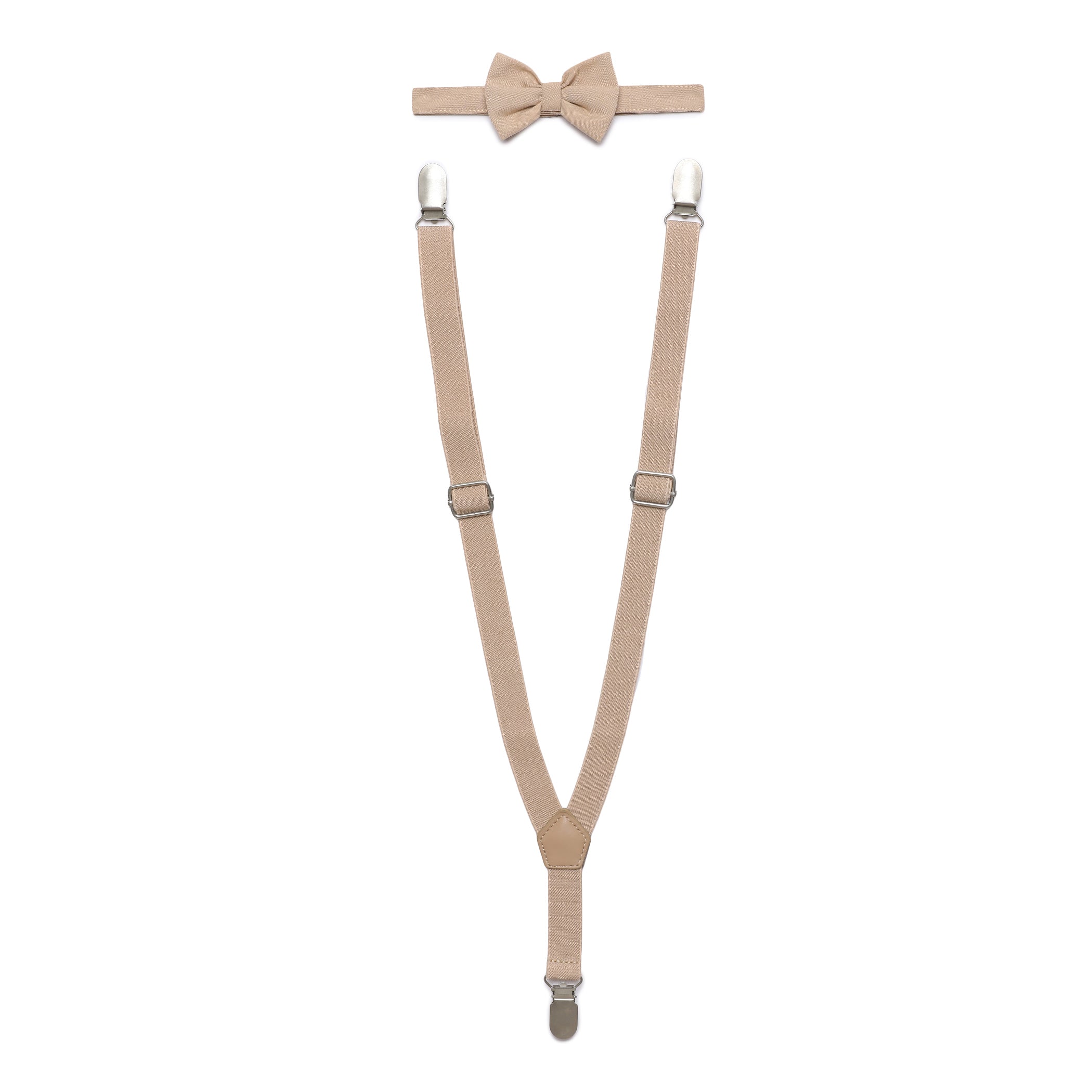 Baby Boys Suspender Belt with Bow Tie