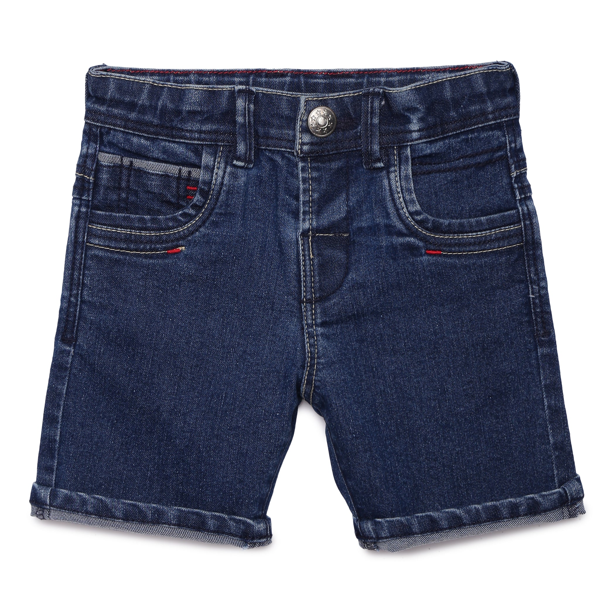 Baby Boys Blue Denim Shorts