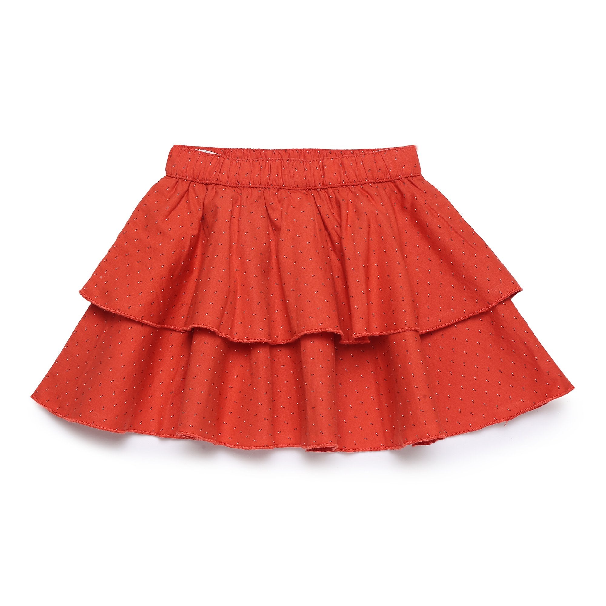 Baby Girls Polka Printed Top & Skirt Outfit