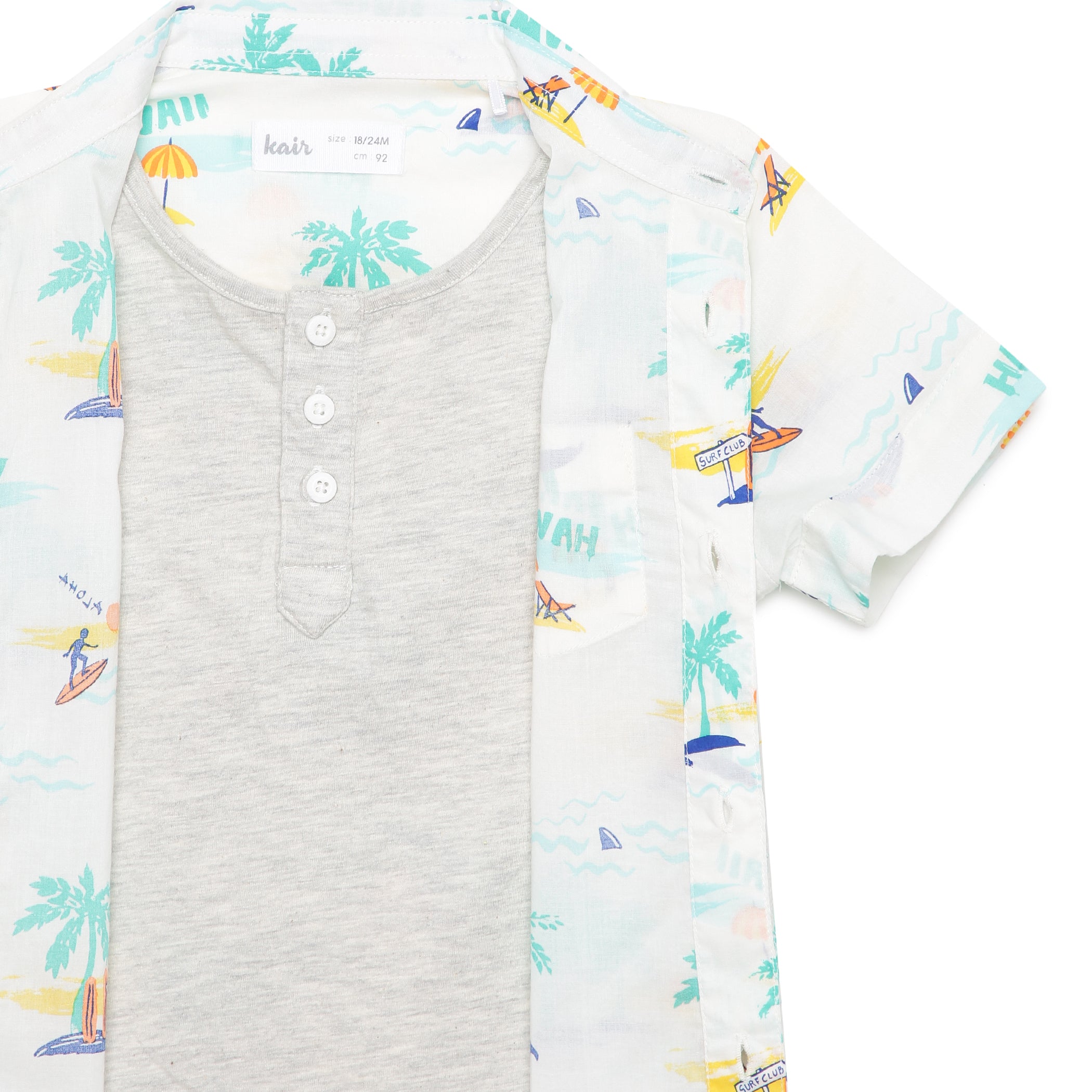 Baby Boys Beach Resort Shirt