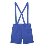 Baby Boys Half Sleeve T-Shirt with Suspender Shorts
