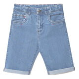 Kid Boys Light Blue Denim Shorts