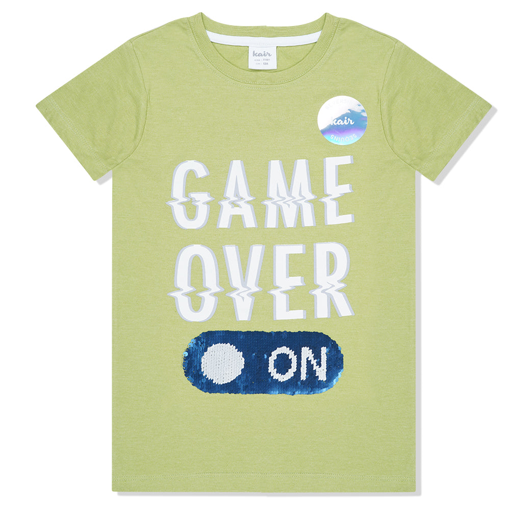 Kid Boys Game Over T-Shirt